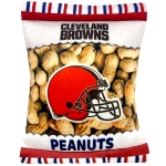 CLE-3346 - Cleveland Browns -Plush Peanut Bag Toy